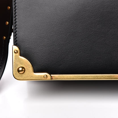 Prada City Calf Saffiano Cahier Bag Black 7 of 9