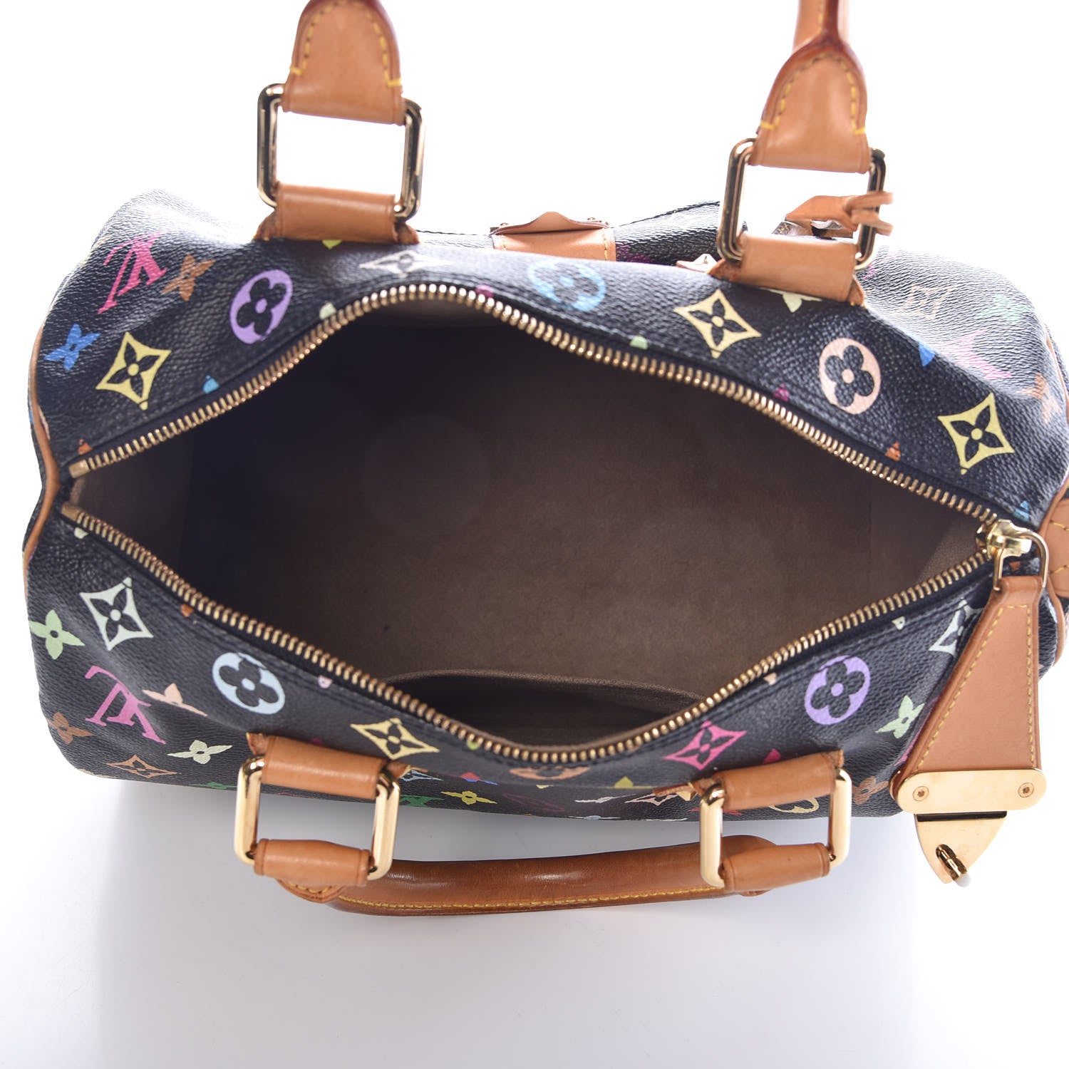 Louis Vuitton Monogram Multicolor Speedy 30 Black 5 of 16