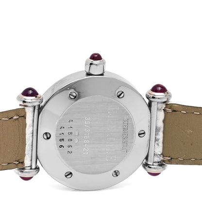 Chopard 18K White Gold Alligator Diamond Pave Bezel 26.5mm Imperiale Quartz Watch White 4 of 5