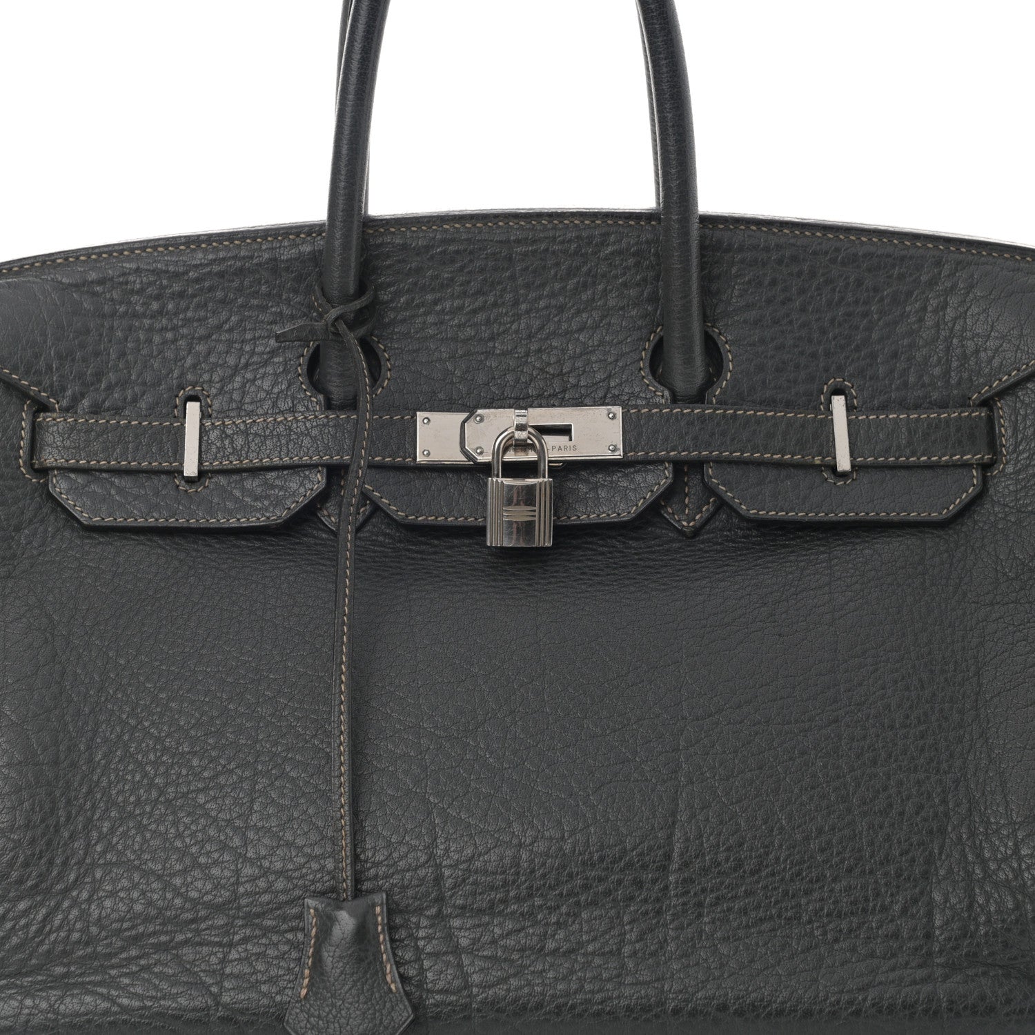 Hermes Buffle Skipper Birkin 35 Graphite 7 of 17