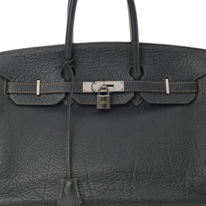 Hermes Buffle Skipper Birkin 35 Graphite 7 of 17