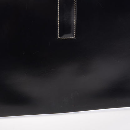 Hermes Box Calf Jige PM Clutch Black 12 of 13