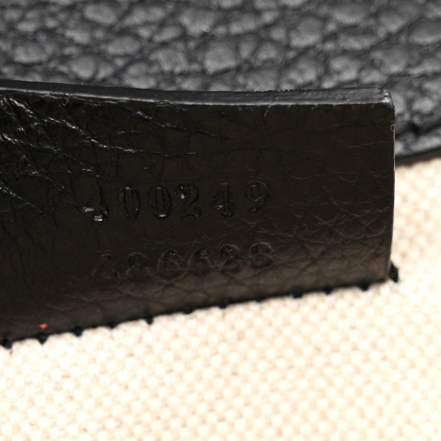 Pebbled Calfskin Small Dionysus Shoulder Bag Black