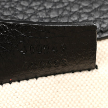 Gucci Pebbled Calfskin Small Dionysus Shoulder Bag Black 7 of 10