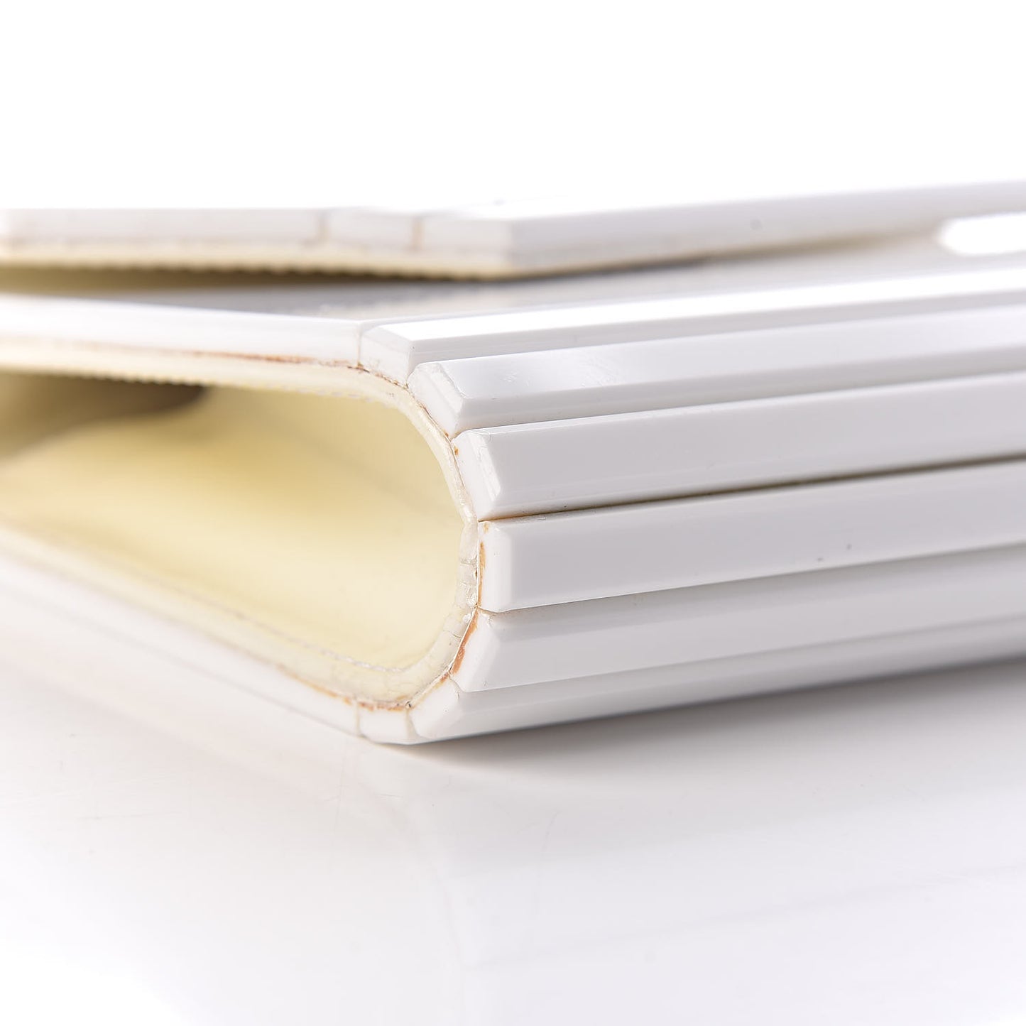 Acrylic Candy Clutch White