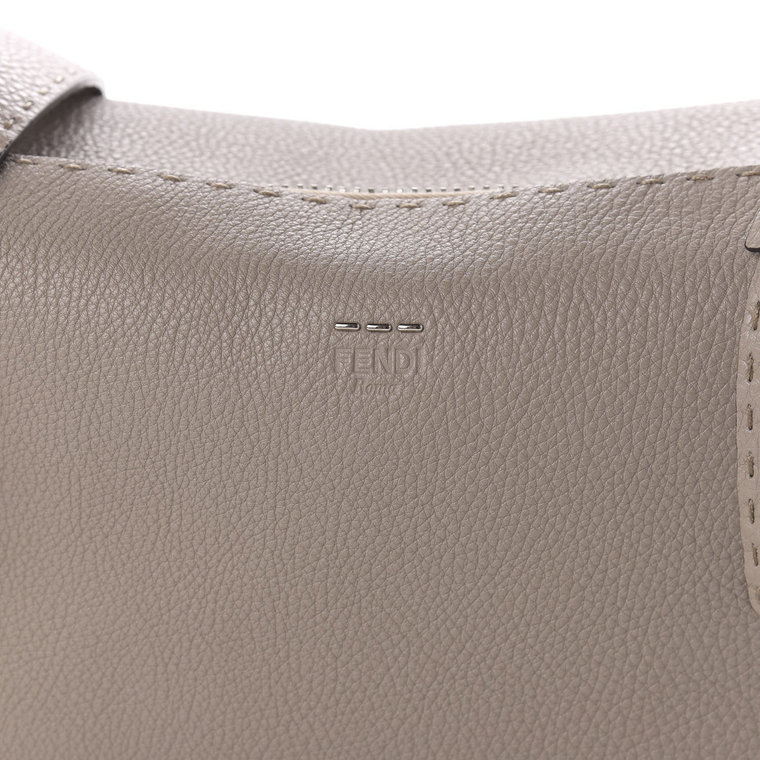 Fendi Cuoio Romano Selleria Lei Boston Tote Corda 9 of 9