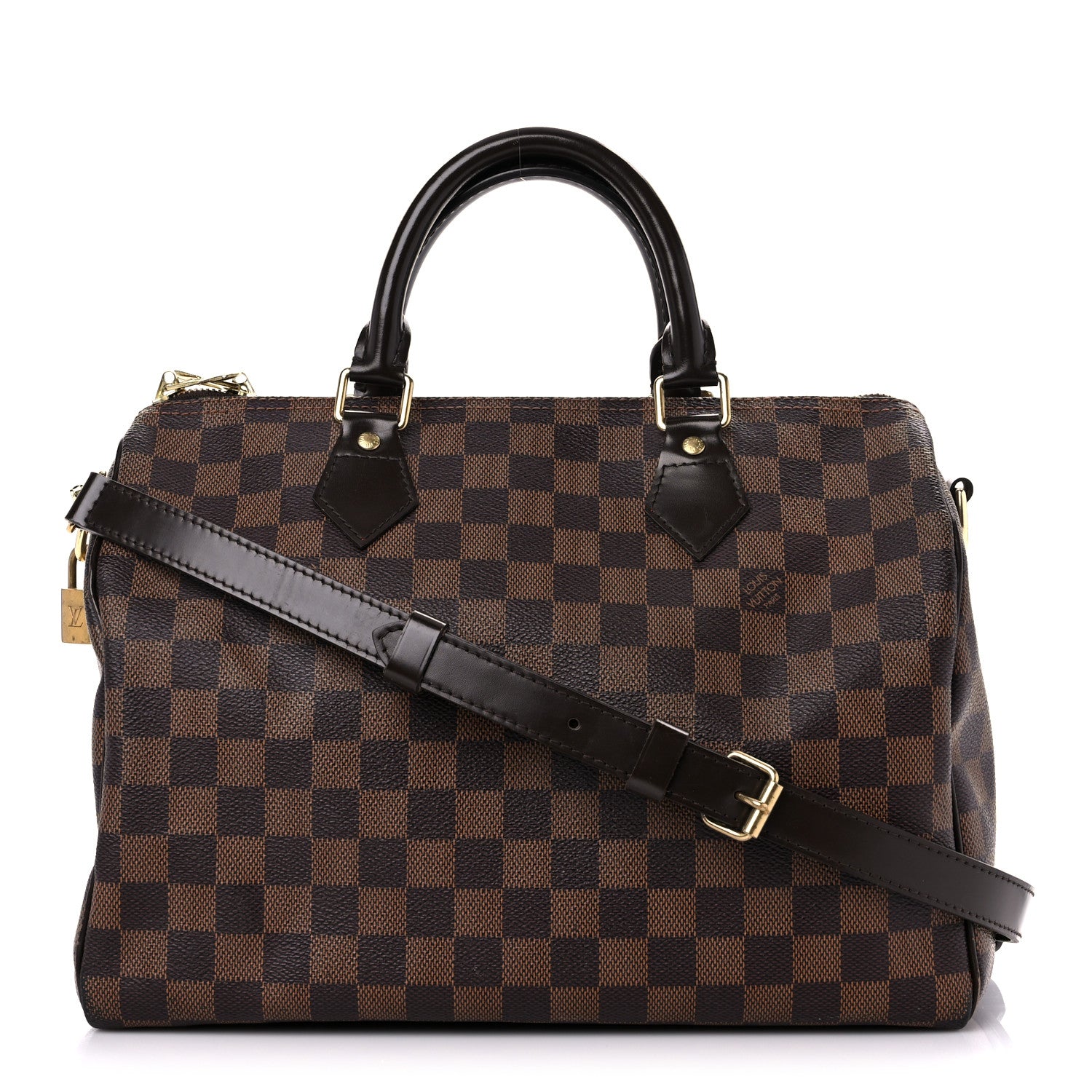 Louis Vuitton Damier Ebene Speedy Bandouliere 30 1 of 21