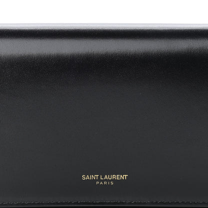Saint Laurent Smooth Calfskin Mini Paris Bag Black 7 of 9