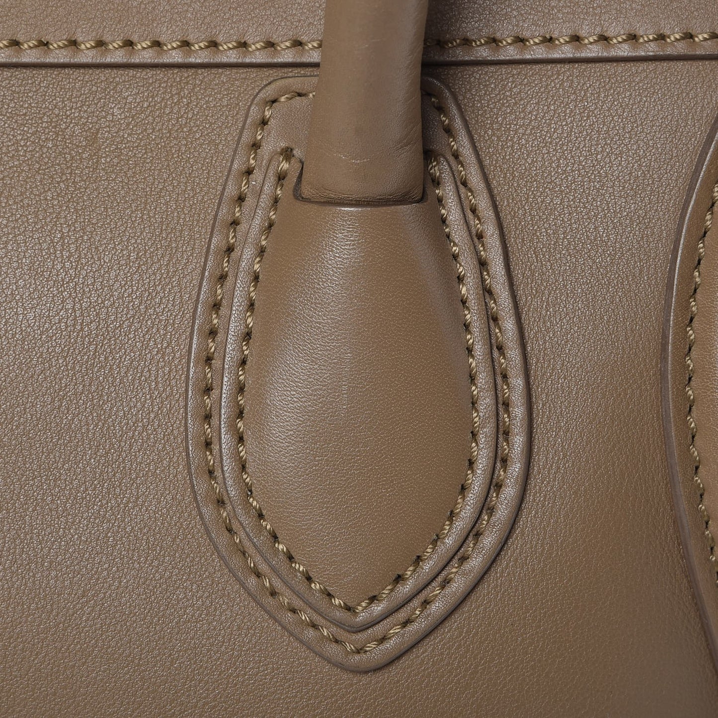 Smooth Calfskin Mini Luggage Camel