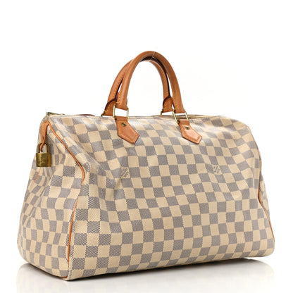 Louis Vuitton Damier Azur Speedy 35 3 of 14
