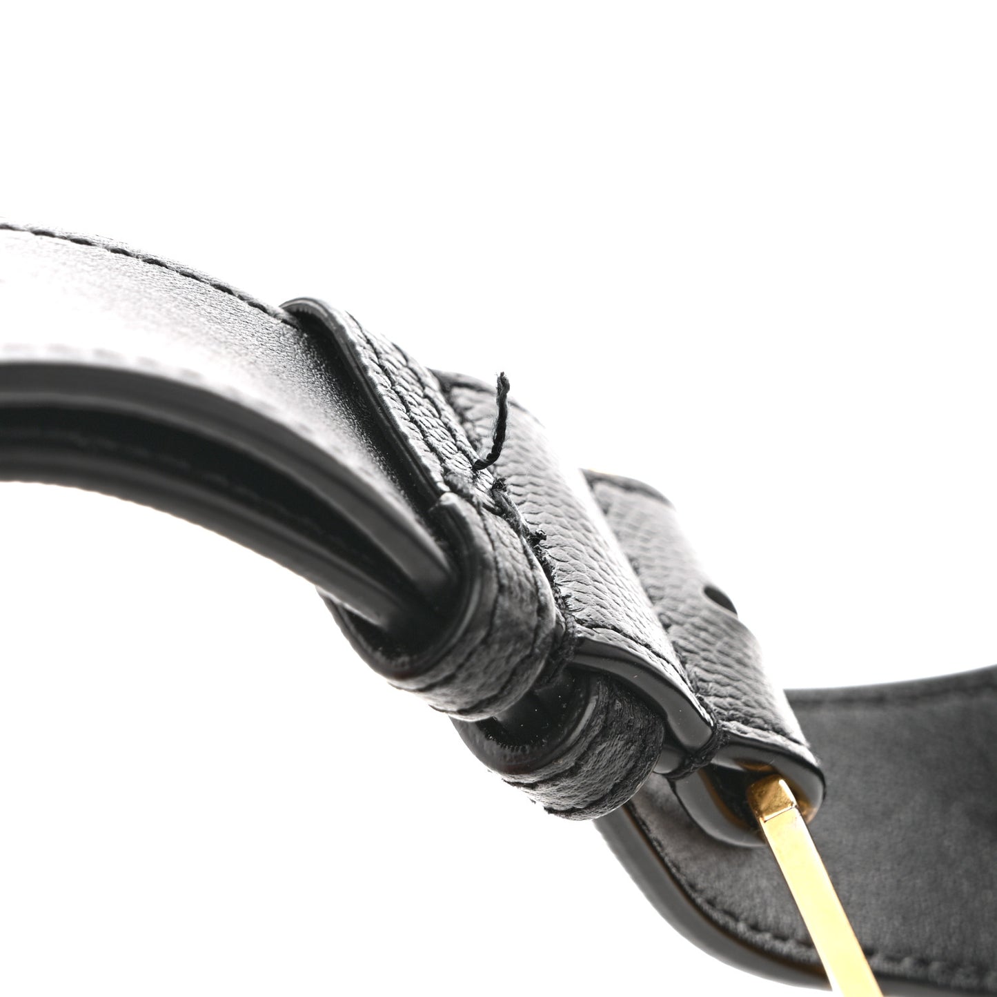 Grain De Poudre Monogram Belt Bag Black