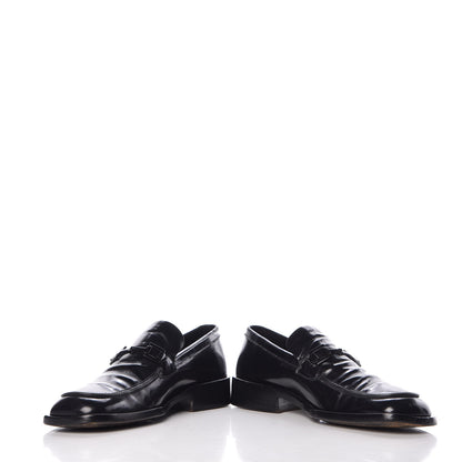 Gucci Calfskin Mens Horsebit Loafers 7.5 Black 5 of 14