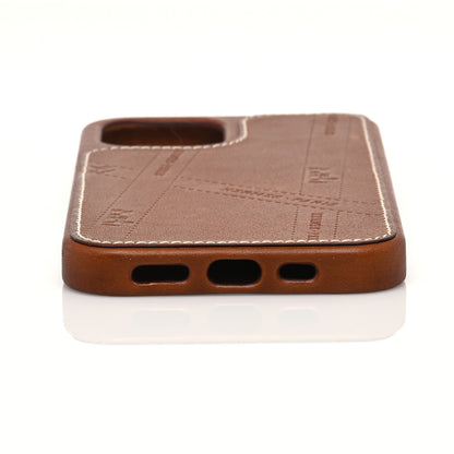 Hermes Barenia Bolduc iPhone 12/12 Pro Case Fauve 5 of 9