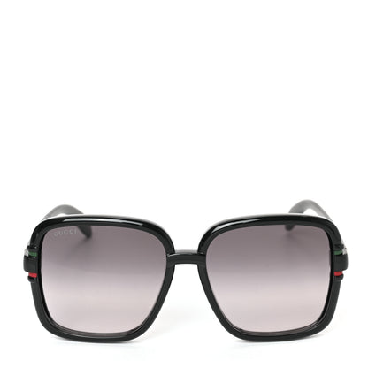 Gucci Acetate Interlocking G Square Sunglasses GG1066S Black 2 of 6
