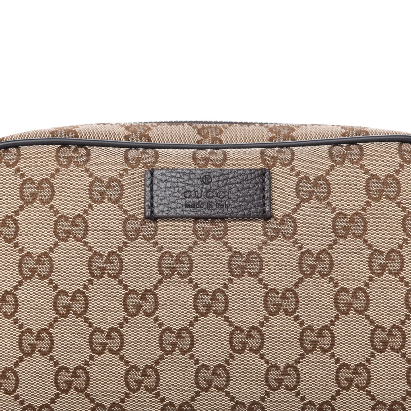 Monogram Belt Bag Dark Brown