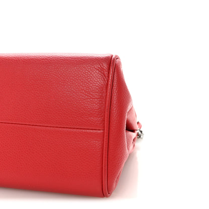 Chanel Caviar Small Accordion Flap Red 10 of 10