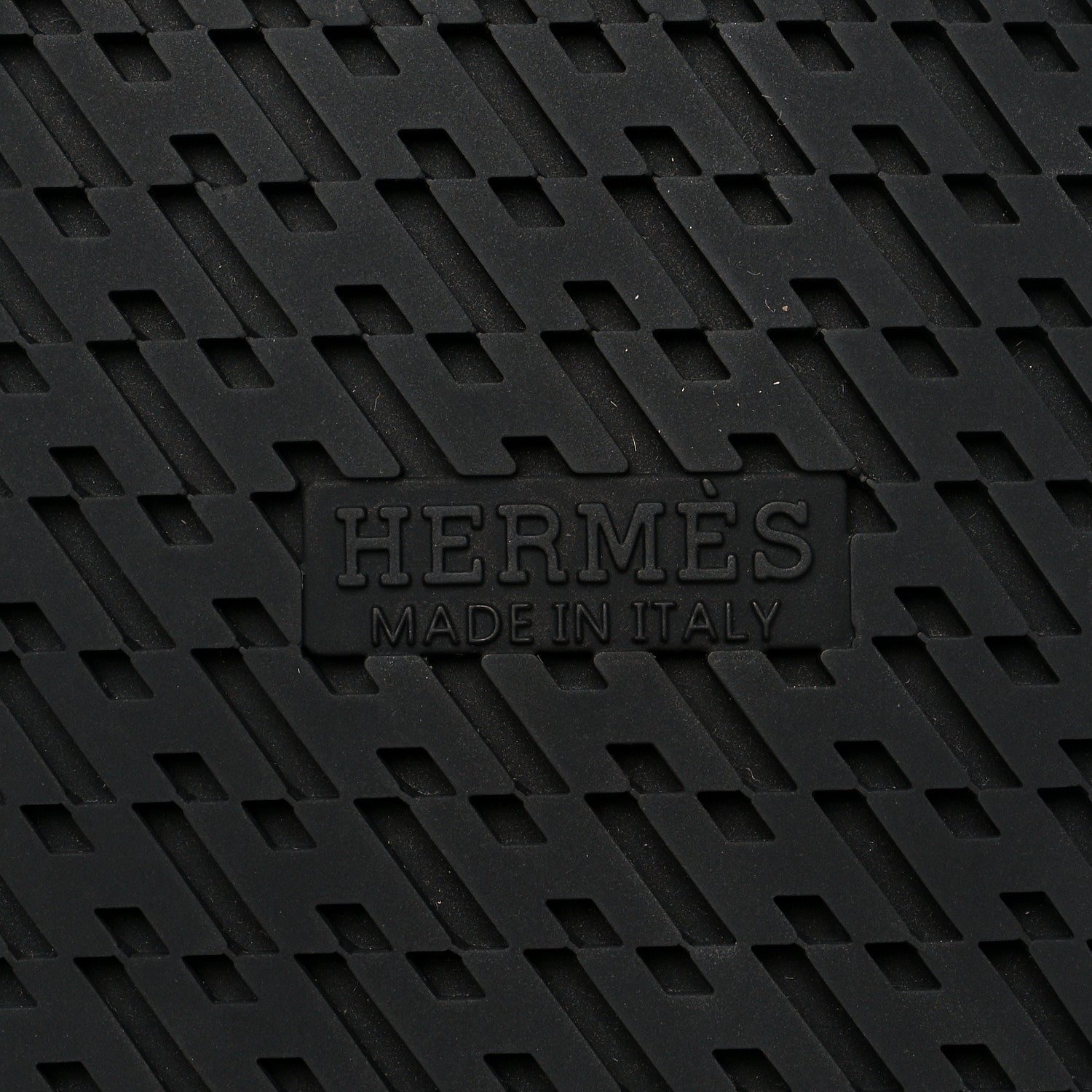 Hermes Calfskin Mens Chypre Sandals 43 Black 6 of 9