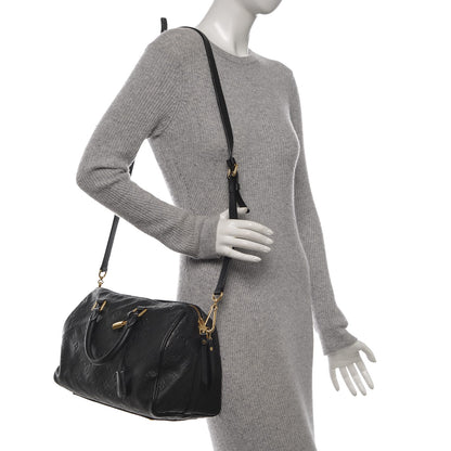 Louis Vuitton Empreinte Speedy Bandouliere 30 Black 2 of 6
