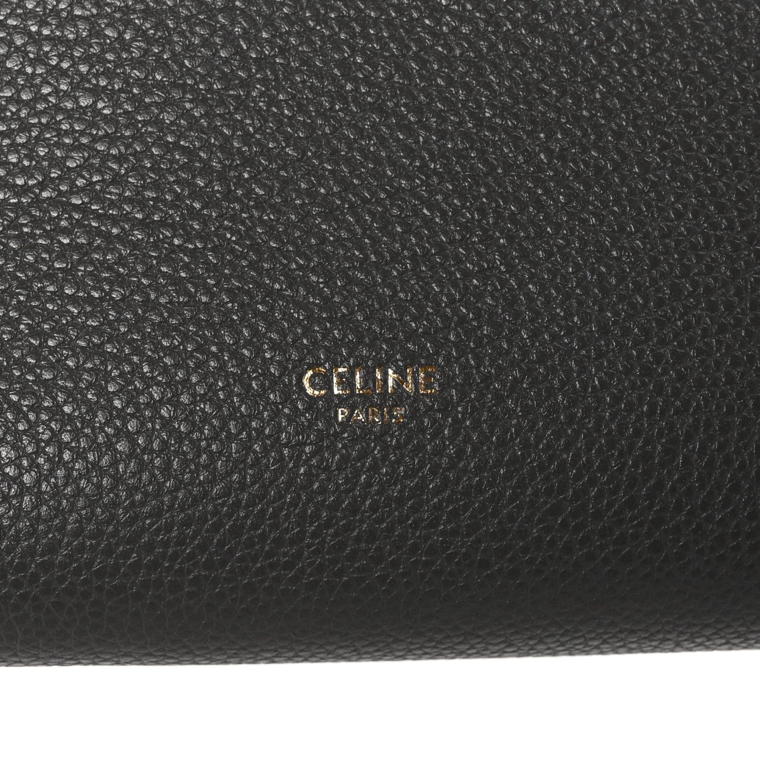 Celine Soft Grained Calfskin Small Sangle Bucket Bag Kohl 6 of 10