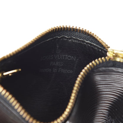 Louis Vuitton Epi Key Pouch Black 6 of 8