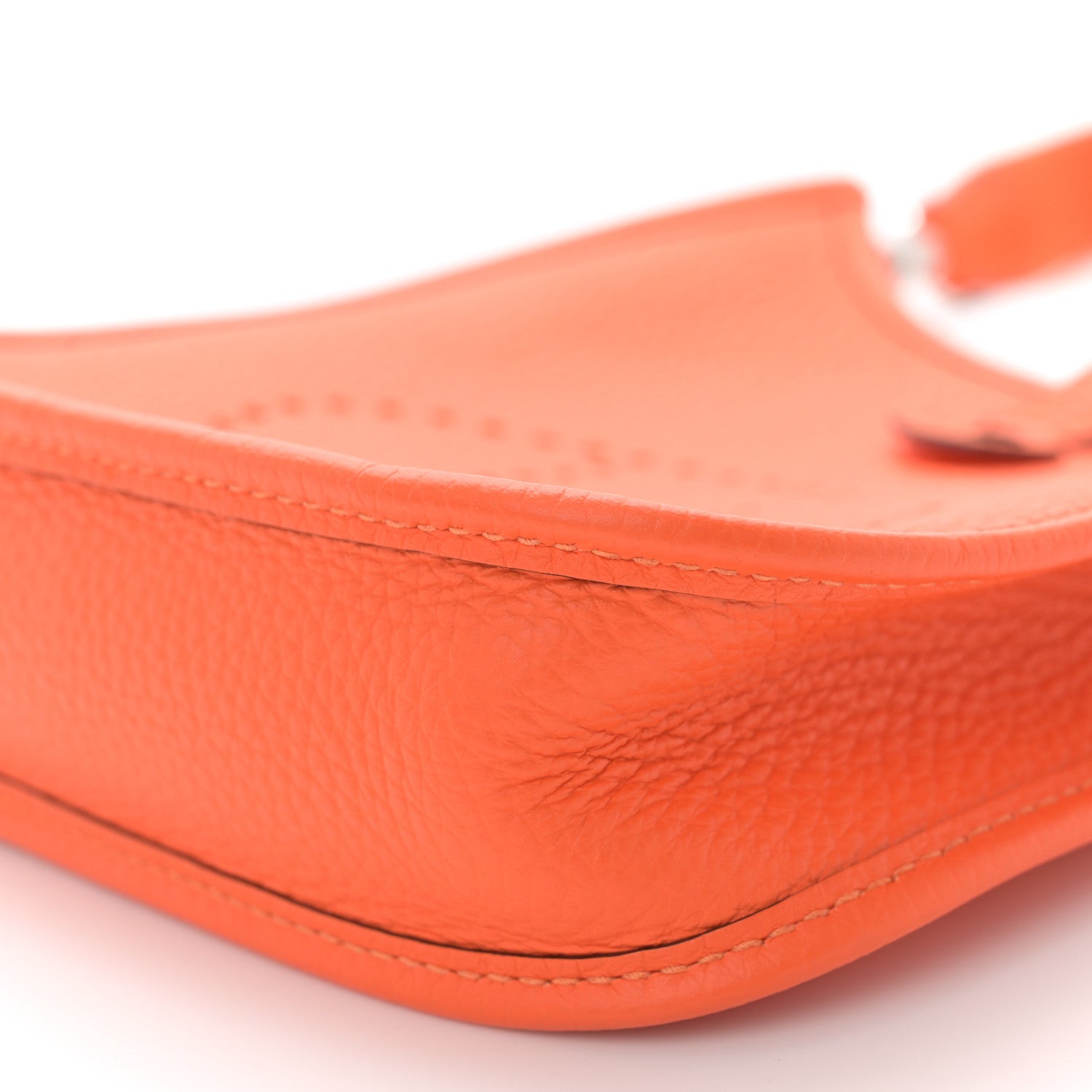 Hermes Taurillon Clemence Evelyne TPM Orange 10 of 11