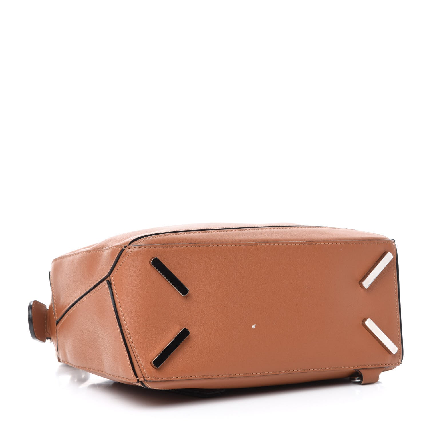 Loewe Calfskin Small Puzzle Bag Tan 4 of 10