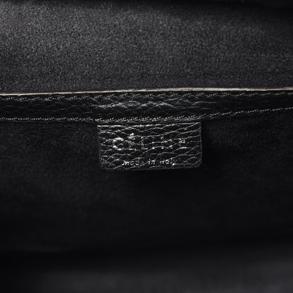 Celine Drummed Calfskin Nano Luggage Black 7 of 7