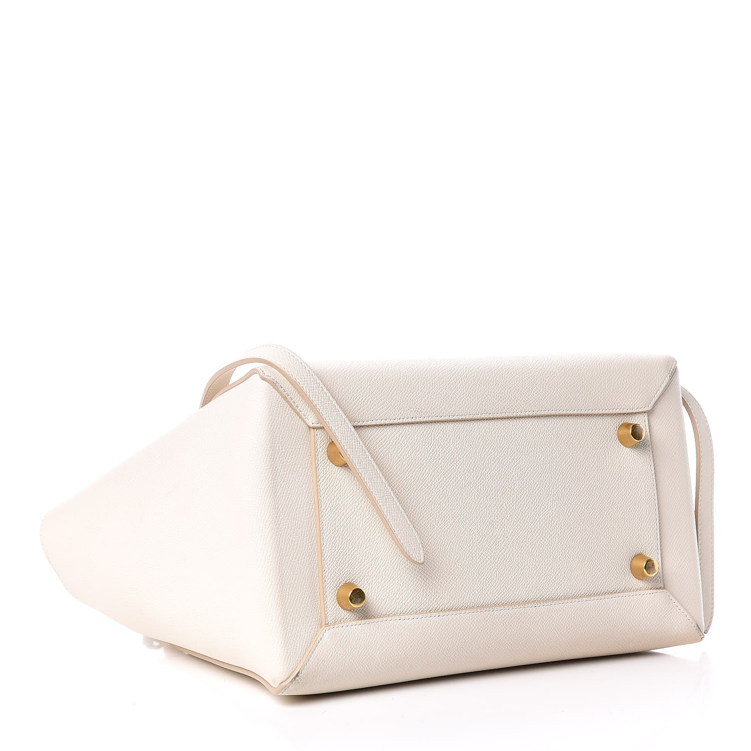 Celine Grained Calfskin Mini Belt Bag White 4 of 19