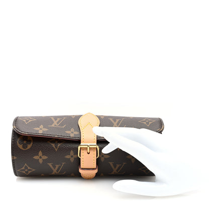 Louis Vuitton Monogram 3 Watch Travel Case 2 of 7