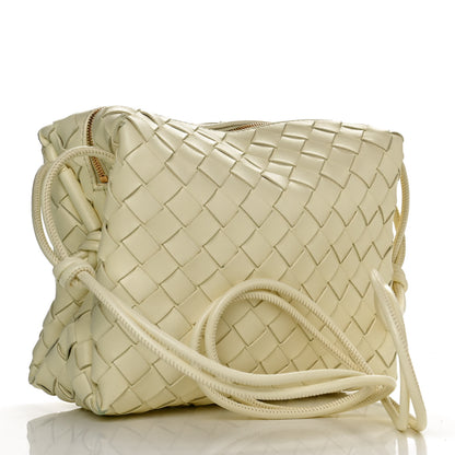 Bottega Veneta Nappa Intrecciato Small Loop Camera Bag Lemon Washed 2 of 10