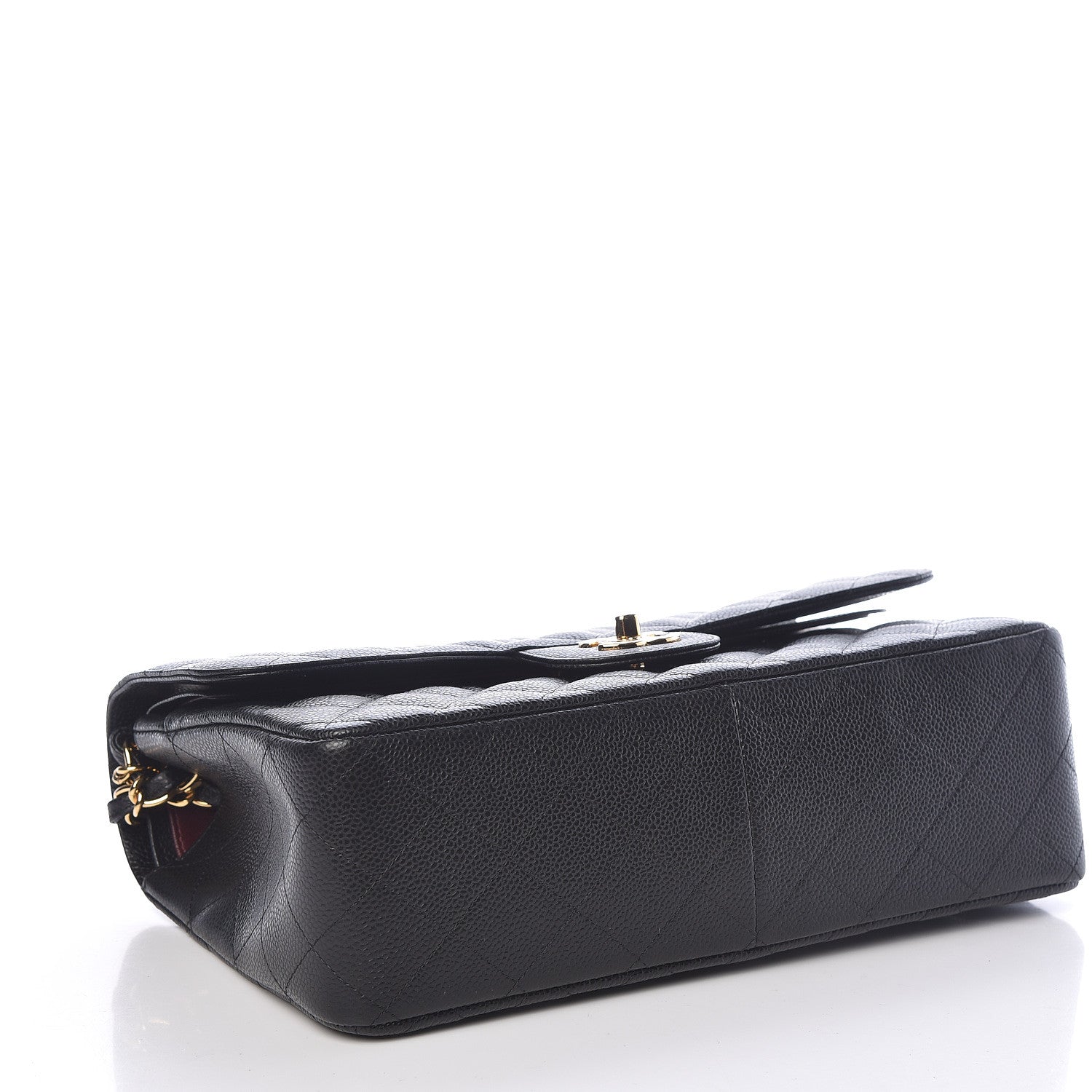 Chanel Caviar Quilted Jumbo Double Flap Black 4 of 11