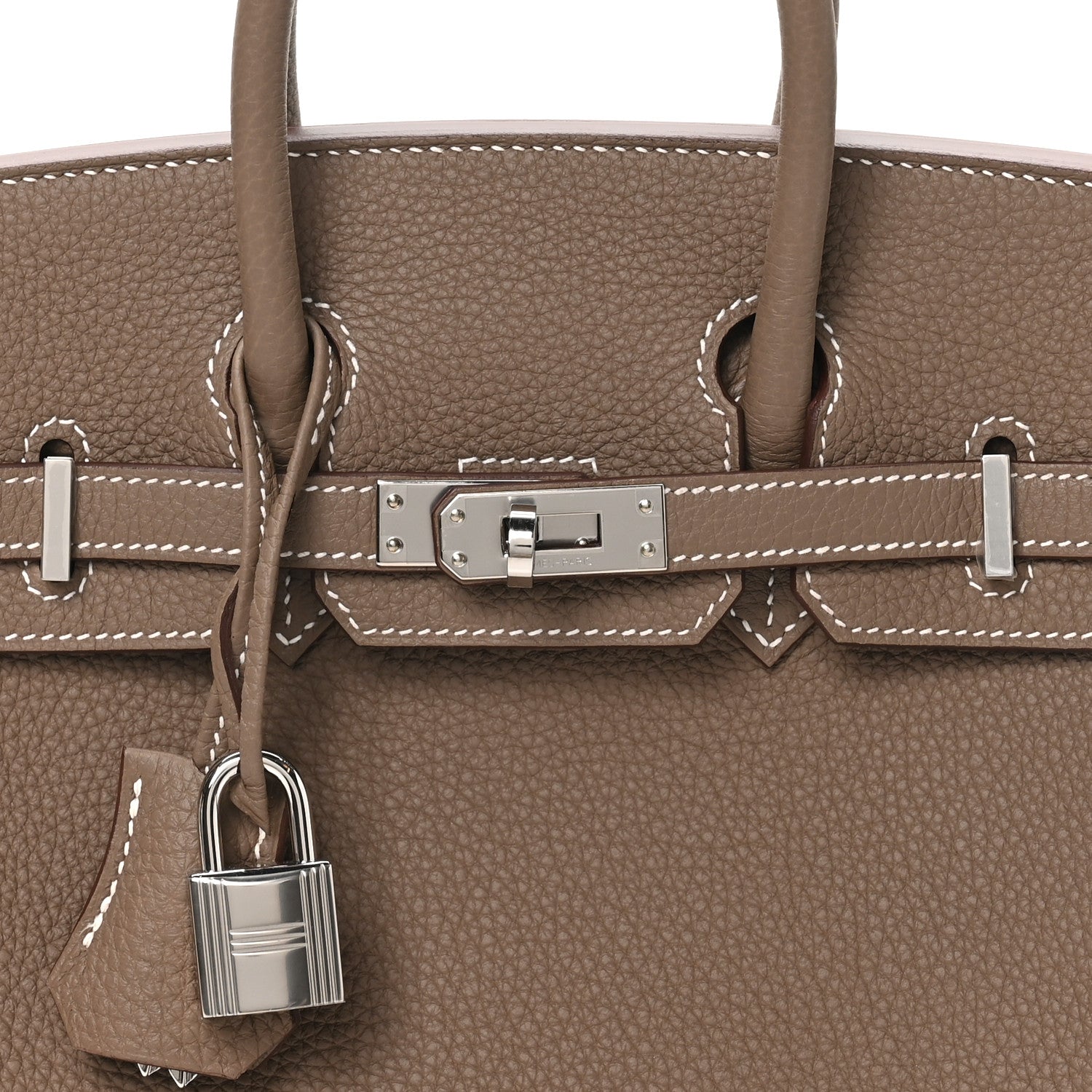 Hermes Togo Birkin 25 Etoupe 8 of 10