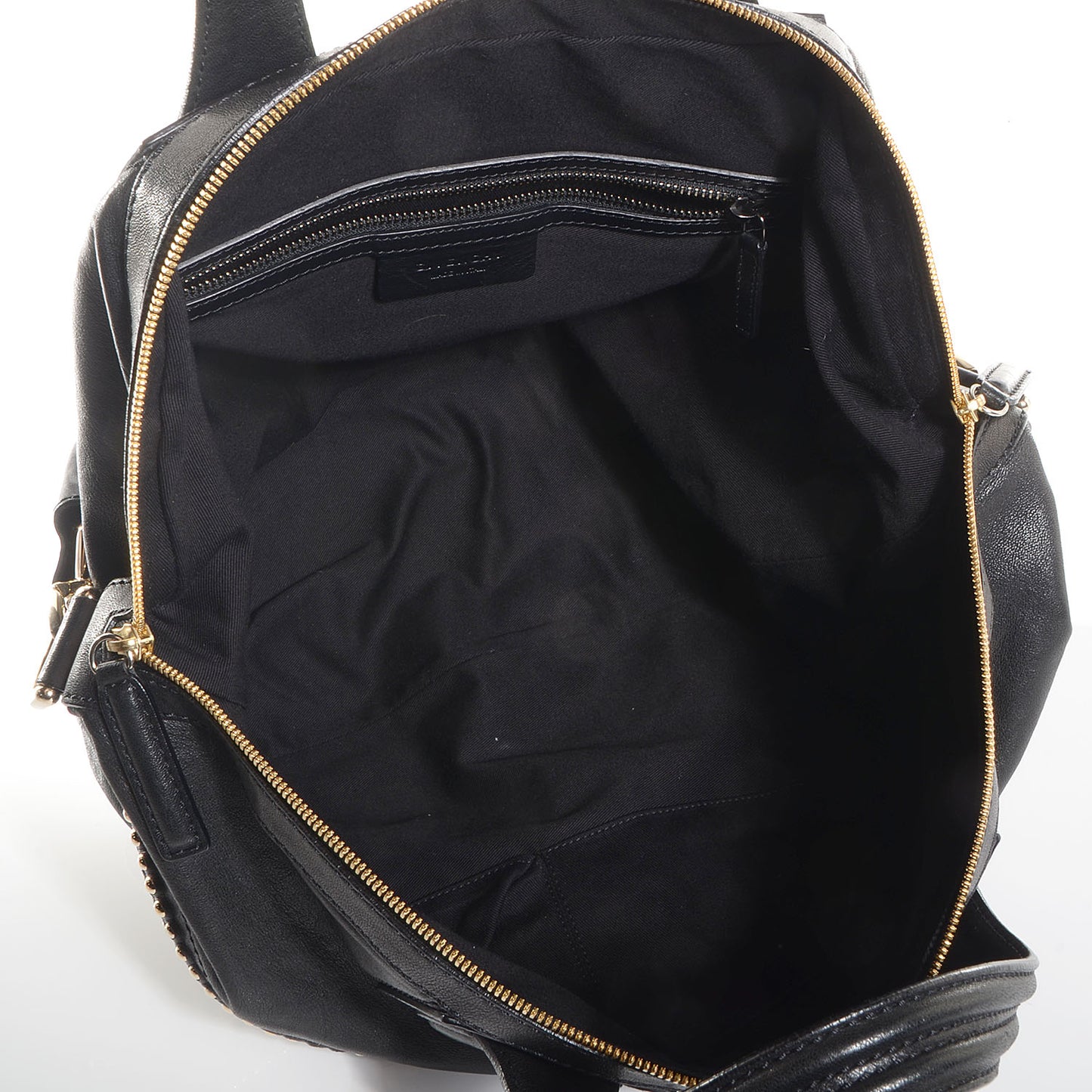 Lambskin Studded Medium Nightingale Black