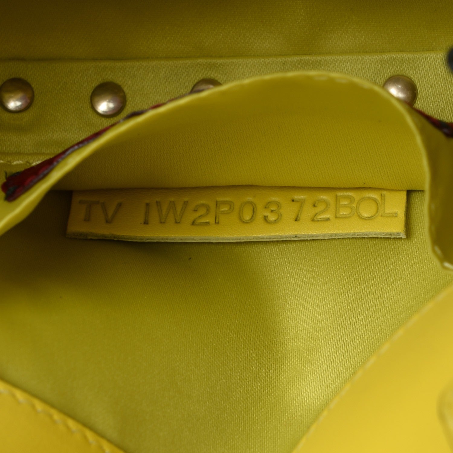 Valentino Garavani Vitello Small Rockstud Chain Flap Crossbody Bag Naples Yellow 8 of 8