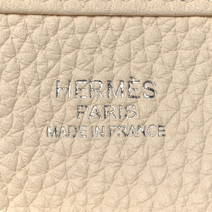 Hermes Taurillon Clemence Evelyne III PM Nata 6 of 12