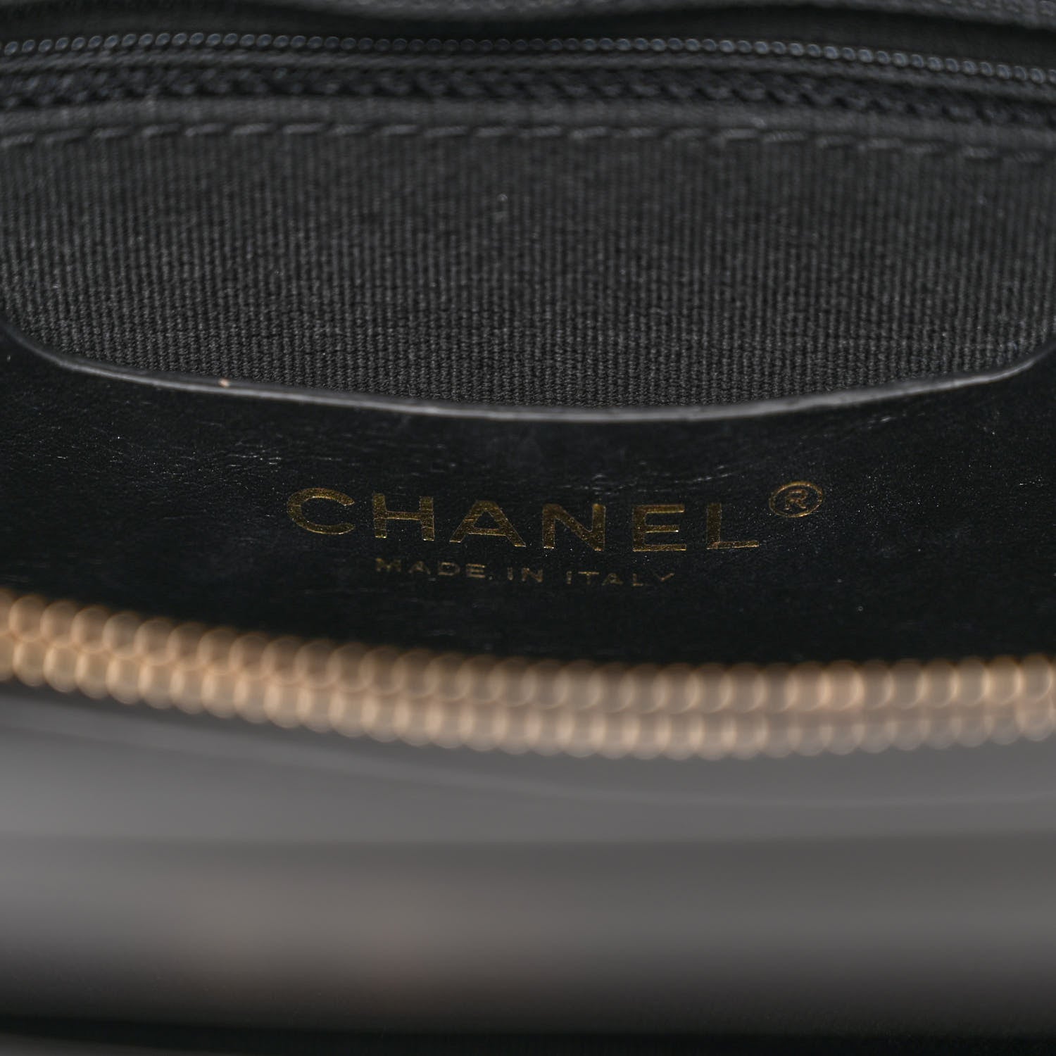 Chanel Aged Calfskin Quilted Small Graphic Catch Shopping Bag Black 6 of 10