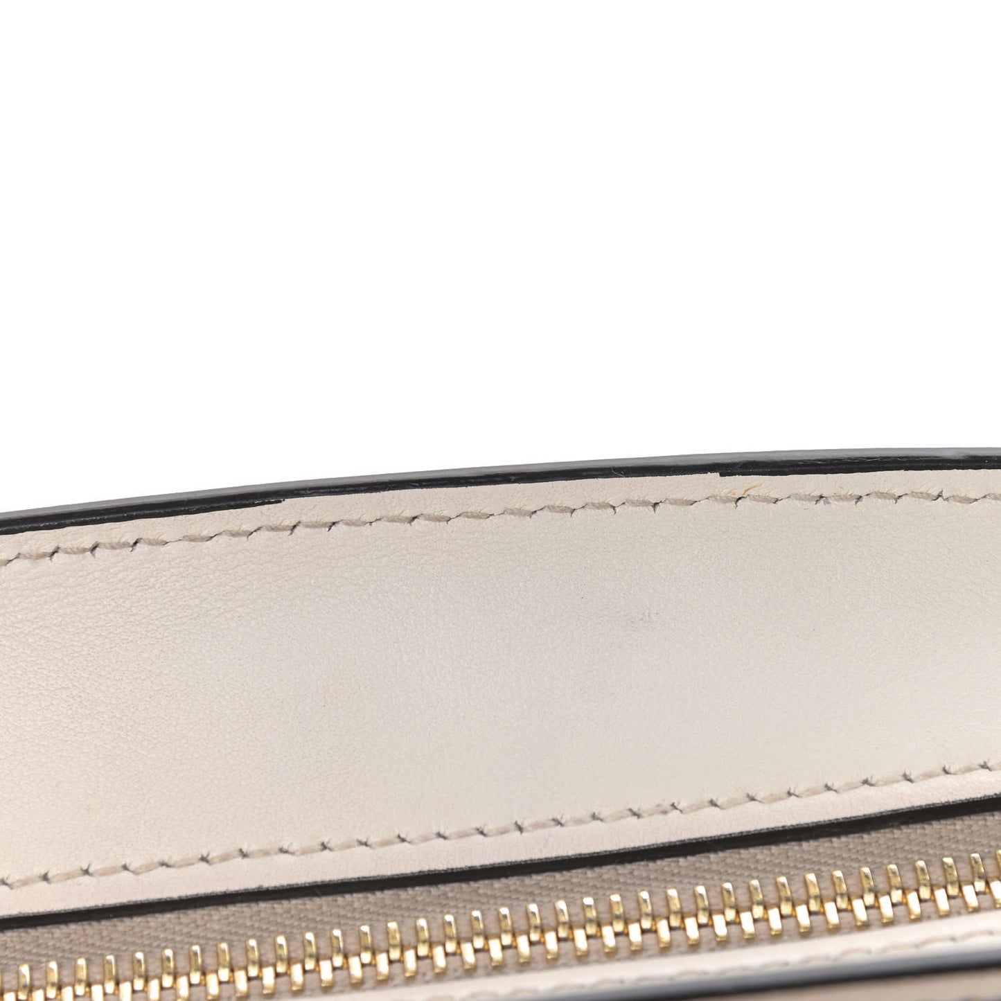City Calf Saffiano Esplanade Crossbody Bag Fuoco White