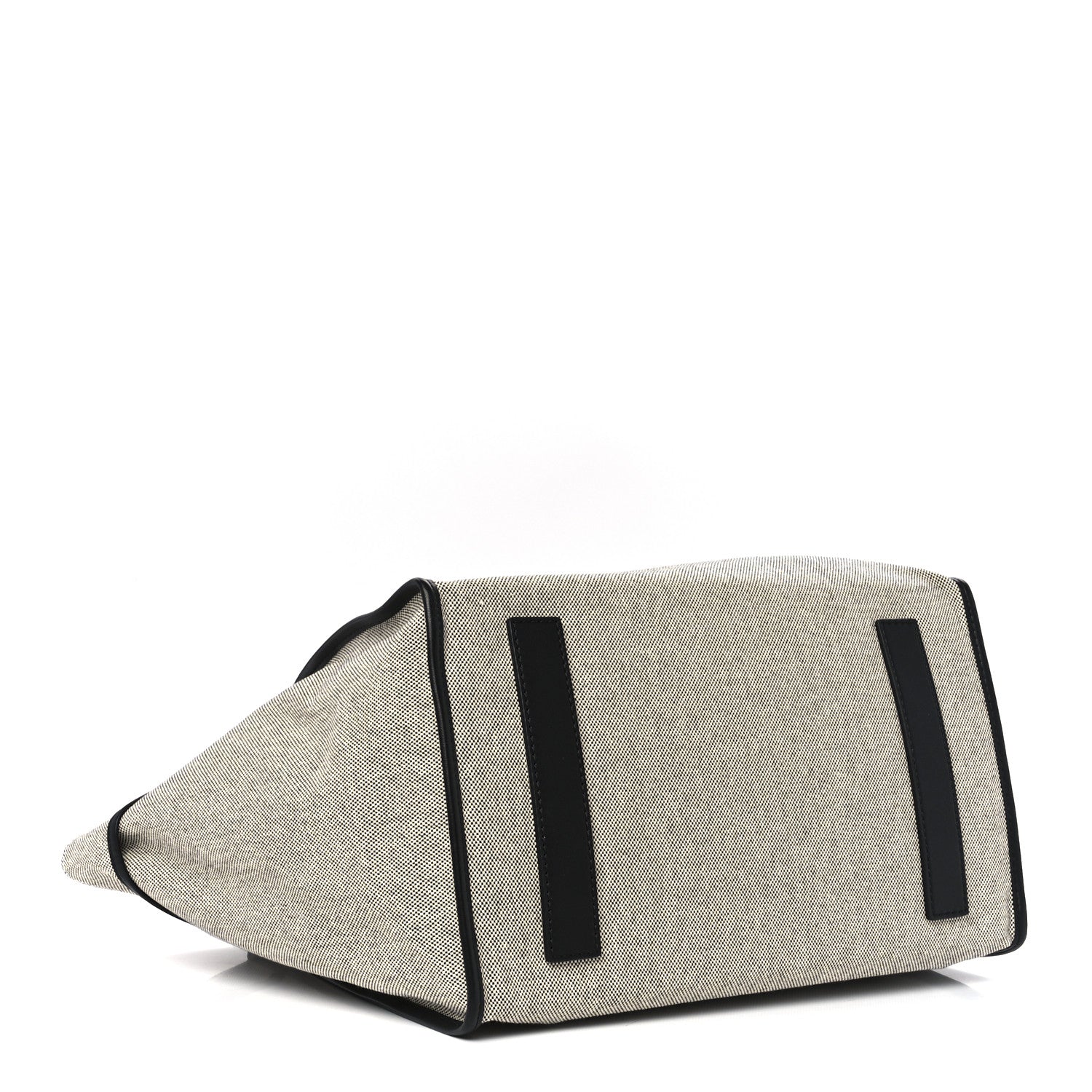 Proenza Schouler Canvas Calfskin XL Morris Tote Optic White Black 4 of 12