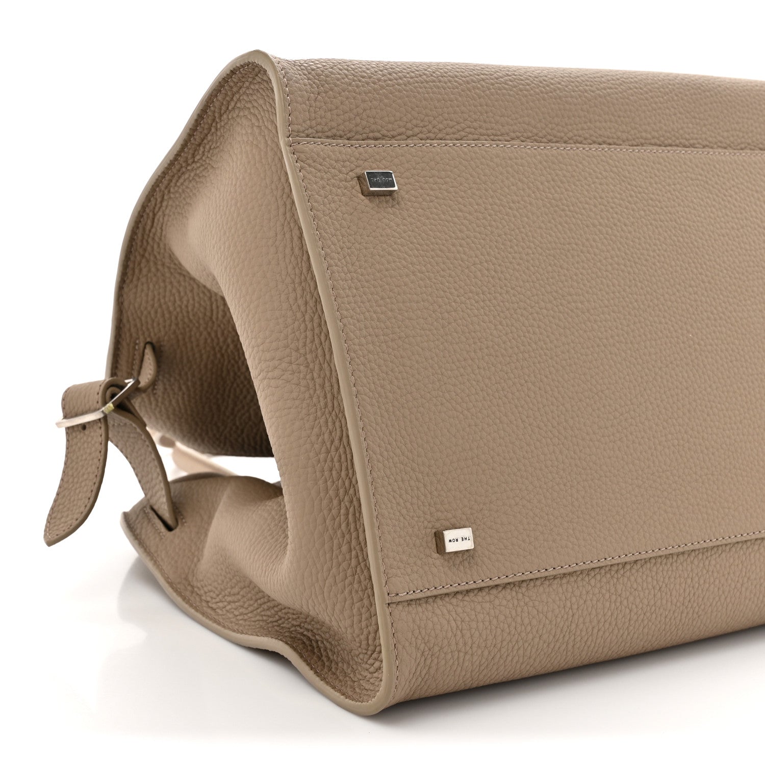 The Row Matte Grained Calfskin Soft Margaux 15 Silk 9 of 12