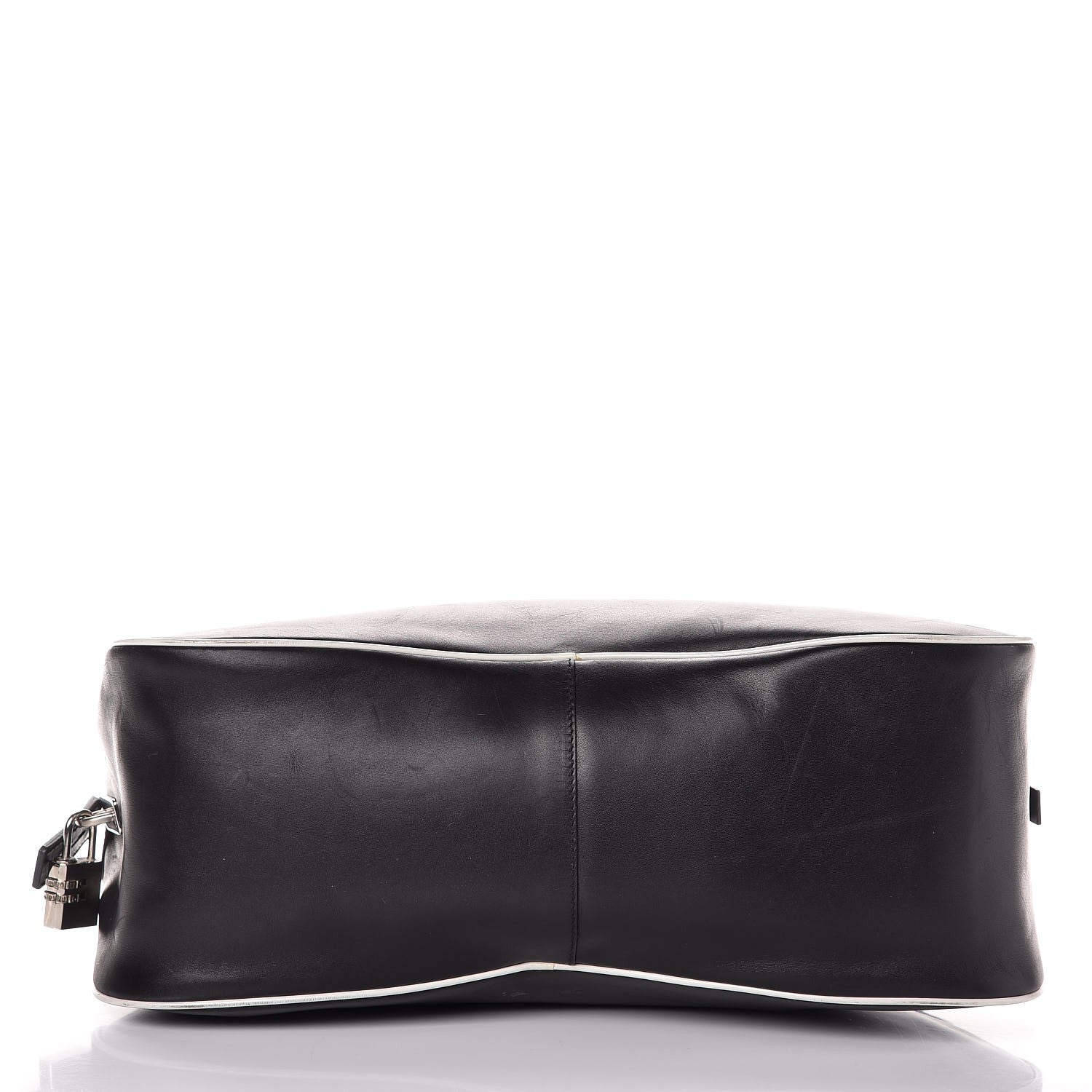Prada Vitello Bowling Bag Black 5 of 17