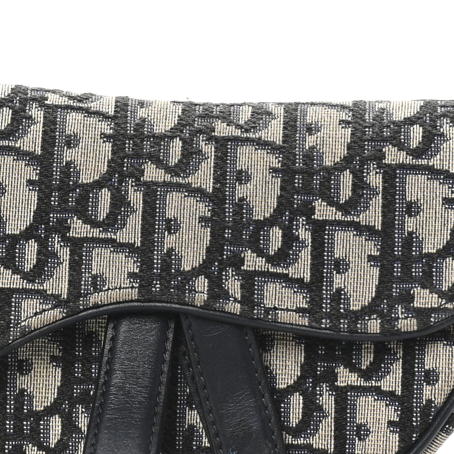 Oblique Mini Saddle Bag Blue
