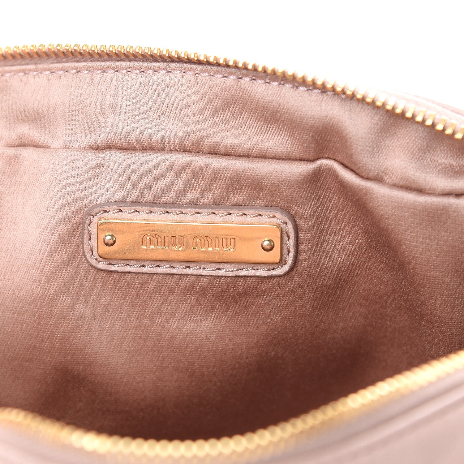 Miu Miu Nappa Matelasse Marsupio Belt Bag Cammeo 5 of 9
