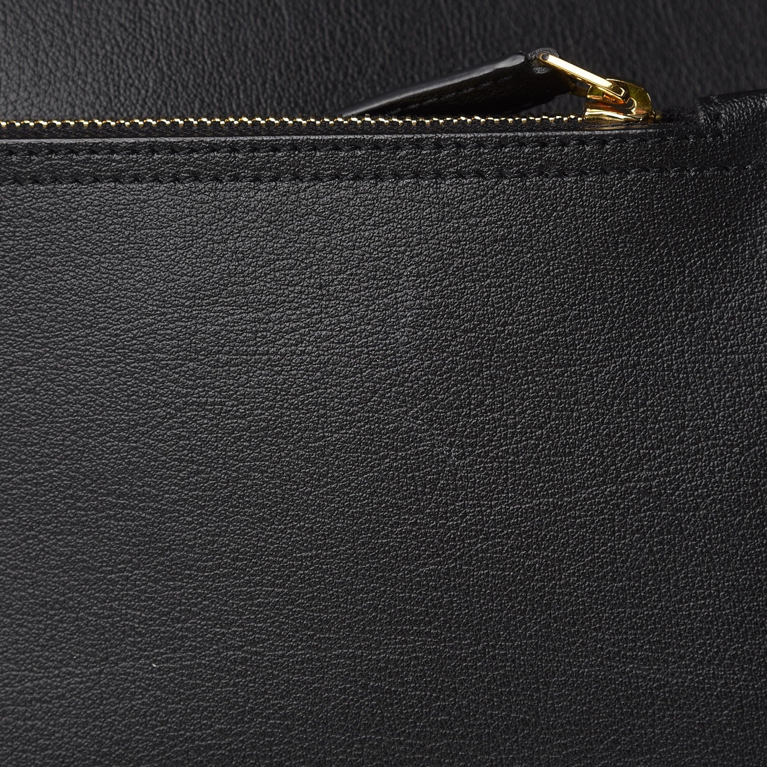 Saint Laurent Calfskin Large Shopping Tote Black 9 of 10