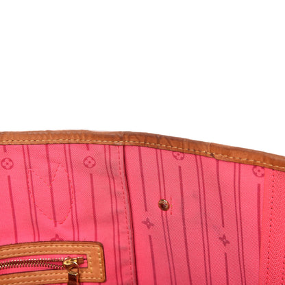 Louis Vuitton Monogram Roses Neverfull MM 17 of 21