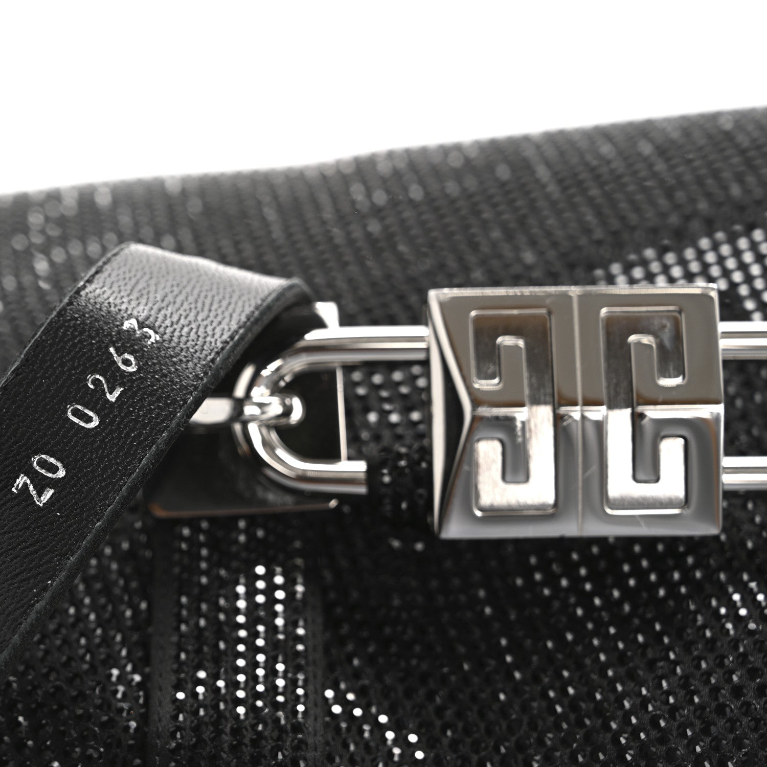 Givenchy Crystal Shark Lock Pant Boots 38.5 Black 9 of 9