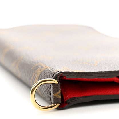 Louis Vuitton Monogram Insolite Wallet Red 7 of 8