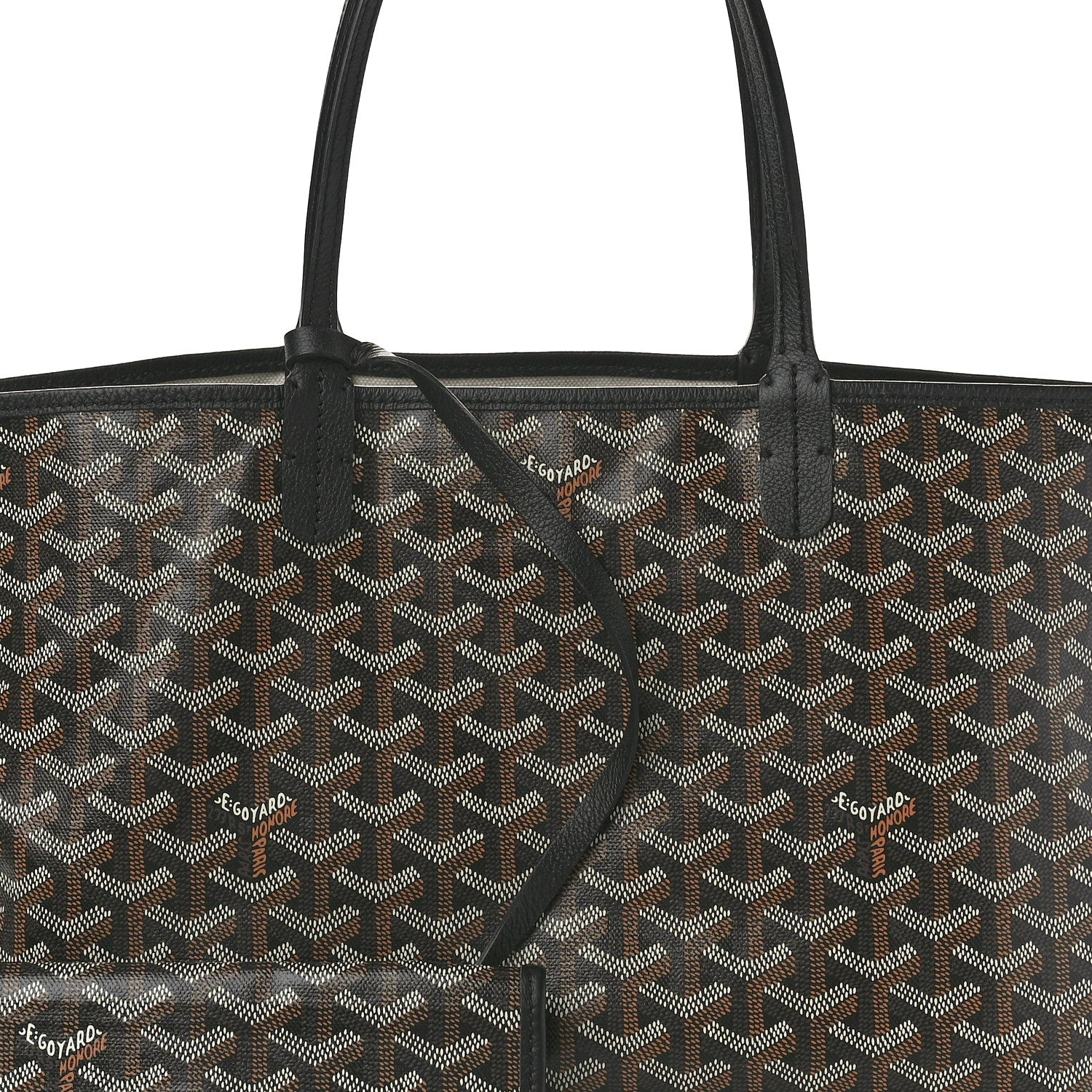 Goyard Goyardine Saint Louis PM Black 8 of 10