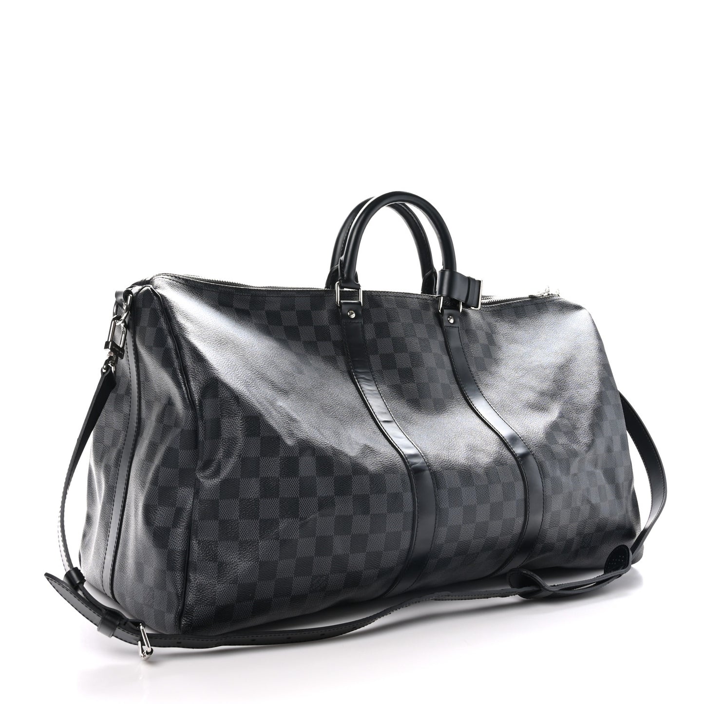 Damier Graphite Keepall Bandouliere 55