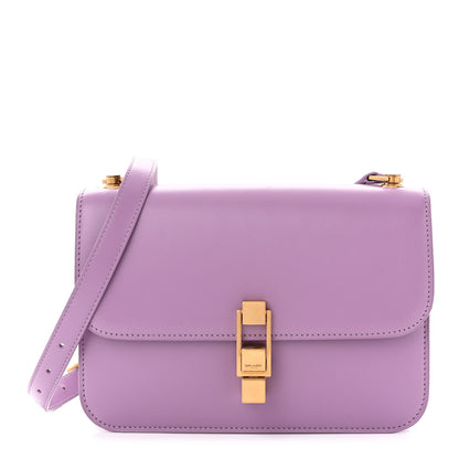 Saint Laurent Smooth Calfskin Carre Satchel Lilas 1 of 10