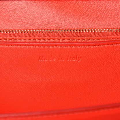 Celine Goatskin Medium Classic Box Flap Bag Alizarin 7 of 14